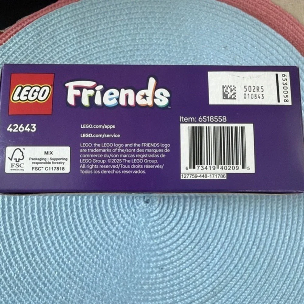 Lego Friends Cotton Candy Stand & Scooter 110 pcs.    712‎